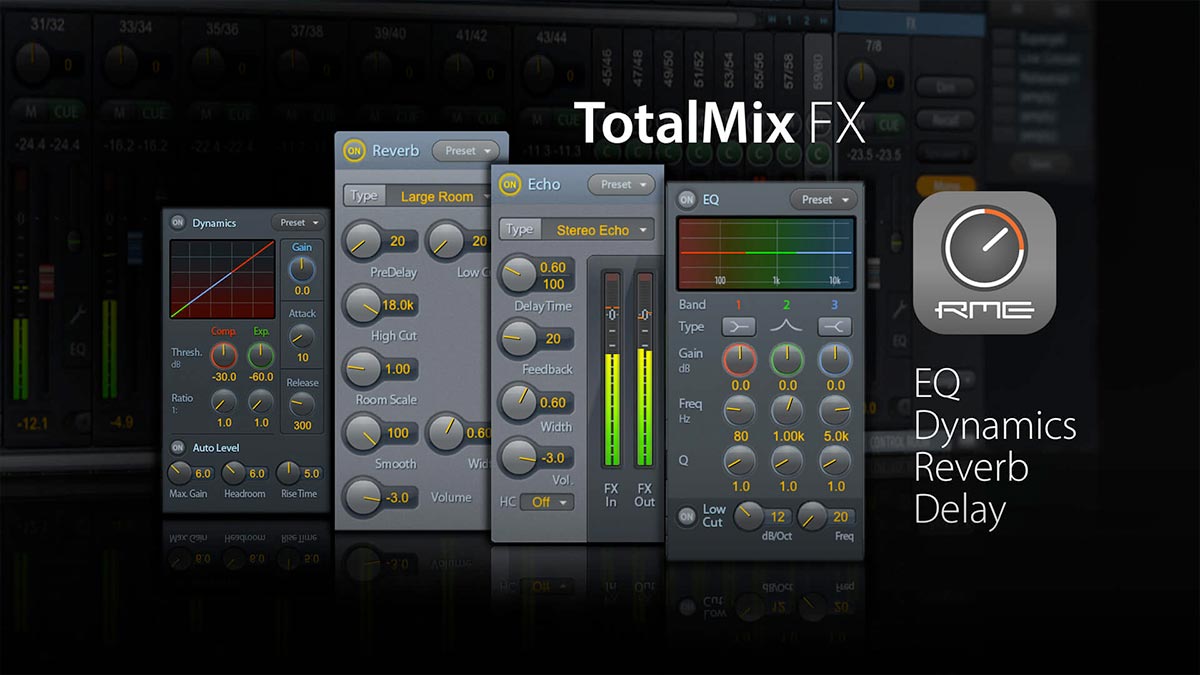RME TotalMix FX Software Mixer
